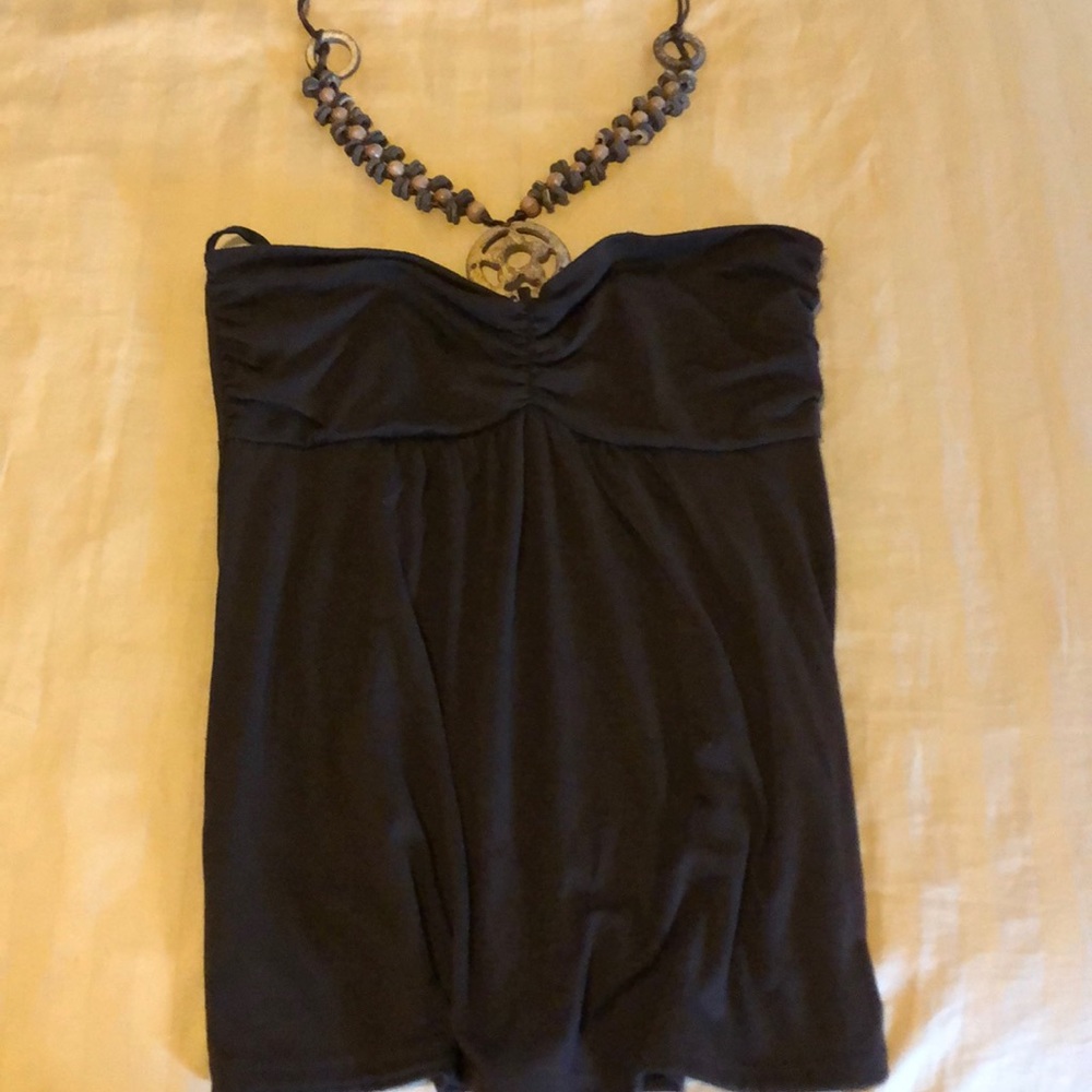 Boutique strapless top size medium